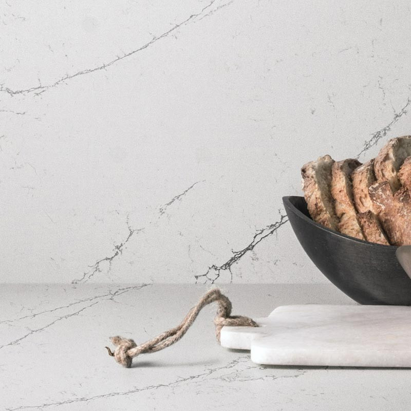 Plan de travail en Quartz Silestone® Ethereal Noctis